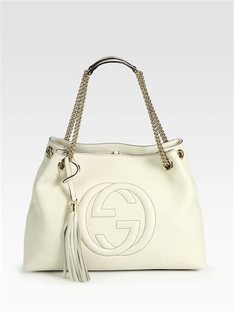 soho gucci tote|gucci soho shoulder bag white.